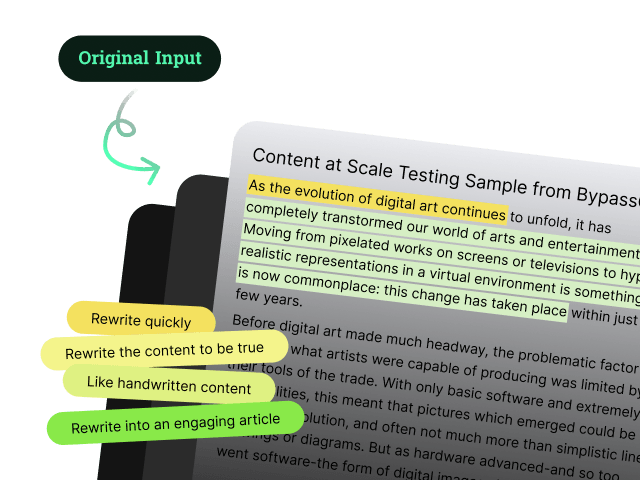 Maintain Original Meaning