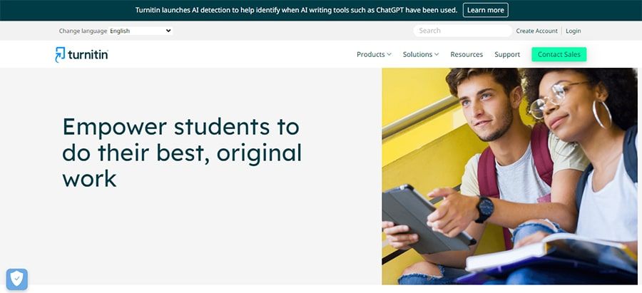 turnitin home